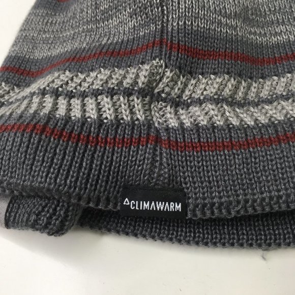 Adidas Beanie Hat Mens One Size Climawarm Lined Winter #3203 - Picture 6 of 11